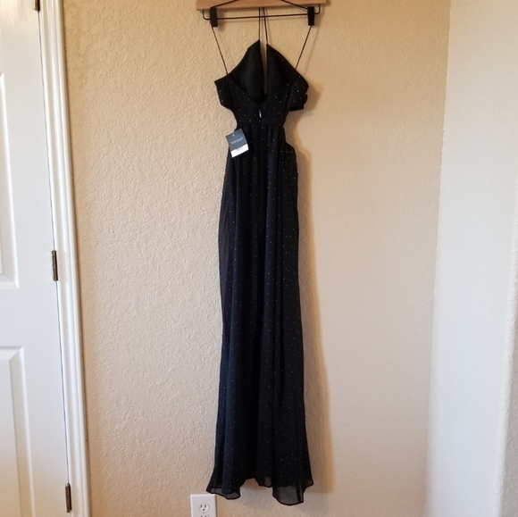 NWT Top shop black dress formal gown